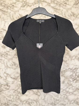 TRICOURI - Tricou damă Guess Negru Logo