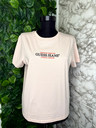TRICOURI - Tricou Dama Guess Roz, Marimea S/XL
