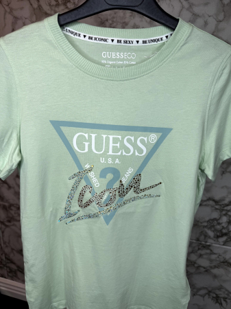 Tricou Dama Guess Verde, Marimea XS [2]