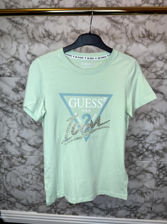 TRICOURI - Tricou Dama Guess Verde, Marimea XS
