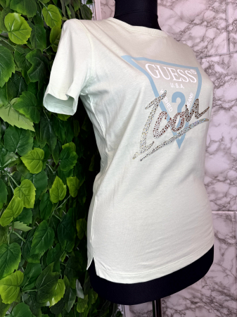 Tricou Dama Guess Verde, Marimea XS [4]