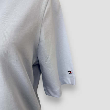 Tricou damă Tommy Hilfiger Albastru Logo, original outlet [2]