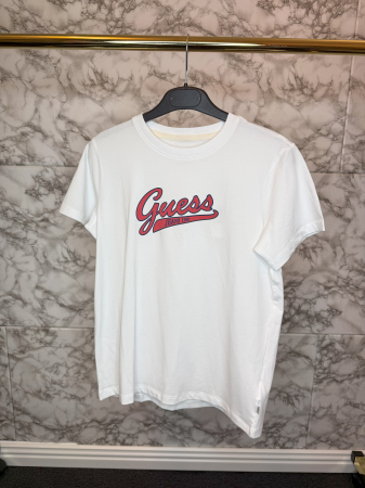 TRICOURI - Tricou Guess dama alb S/M original casual