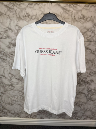 TRICOURI - Tricou Guess femei alb XS/S/M original casual