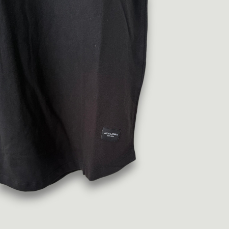 Tricou Jack & Jones Essentials Negru cu Buzunar- Outlet Original | BeNut Style [1]