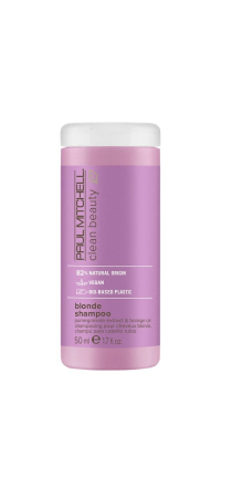 Par blond - CLEAN BEAUTY BLONDE SHAMPOO 50ML, ȘAMPON PENTRU BLOND