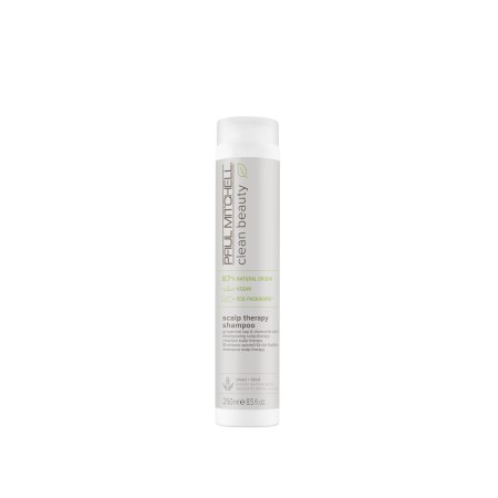Tipuri de par - CLEAN BEAUTY SCALP THERAPY SHAMPOO, SAMPON NUTRITIV CU MUSETEL PENTRU SCALP ECHILIBRAT  250 ML