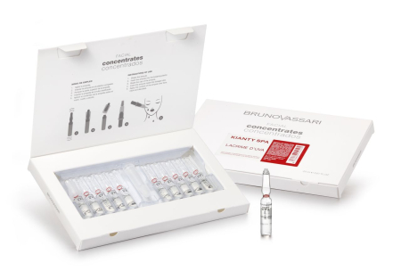 Concentrate Active - Concentrat Anti-Age cu Extract de Struguri 10x2ml - Lacrime D'uva- Bruno Vassari