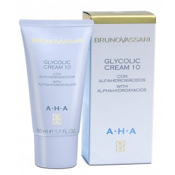 Crema pentru față cu 10% Acid Glicolic, Glycolic Cream 10, gama AHA Line - 50ml