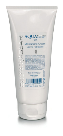 Creme Pentru Ten - Crema hidratanta pentru ten uscat si sensibil 200ml- Aqua Sorbet Rich - Bruno Vassari