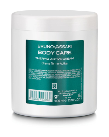 Creme Masaj Corporal - Crema Termo-Activa 1000ml - Thermo-Active Cream - Bruno Vassari