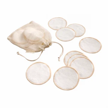 Demachiere Si Tonifiere - Dischete demachiante reutilizabile, Reusable Make-up Remover, gama The Basics - 15 buc