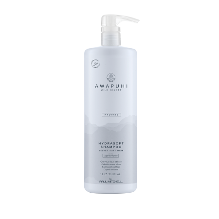 Sampon De Par - HYDRASOFT SHAMPOO, SAMPON PENTRU STRALUCIREA PARULUI CU COLAGEN VEGAN SI ACID HIALURONIC 1000 ml