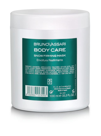 Impachetari Profesionale - Masca Pentru Corp Anti-celulitica 1000ml - Snow Firming Mask - Bruno Vassari