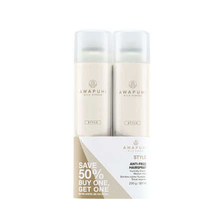 Par cu tendinta de electrizare - PACK DUO ANTI-FRIZZ HAIRSPRAY 307ML 2 buc, FIXATIVE ANTI-FRIZZ