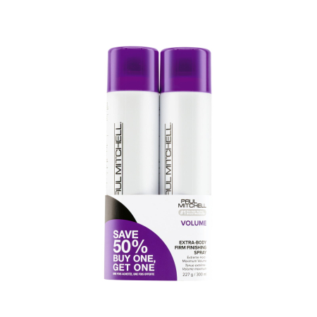 Par cu tendinta de electrizare - PACK DUO EXTRA BODY FIRM FINISHING SPRAY 300ML 2 BUC, FIXATIVE PUTERNICE CU EFECT ANTI-FRIZZ
