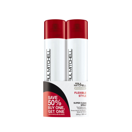Fixative - PACK DUO SUPER CLEAN EXTRA® 300ml 2 buc, FIXATIVE PUTERNIC PENTRU VOLUM