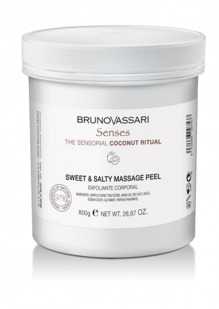 Cosmetice Corporale - Peeling corporal Cocos 800gr - Sweet & Salty Massage Peel - Bruno Vassari