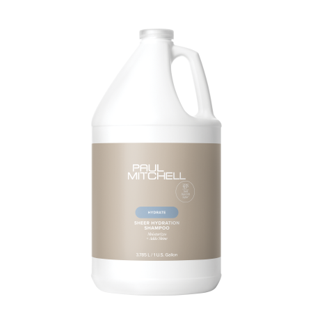 Pentru Par Uscat - SHEER HYDRATION SHAMPOO, ȘAMPON HIDRATANT CU PANTENOL ȘI JOJOBA 3785 ML