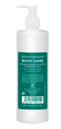 Ulei Pentru Masaj Corporal 500ml - Massage Body Oil - Bruno Vassari [1]