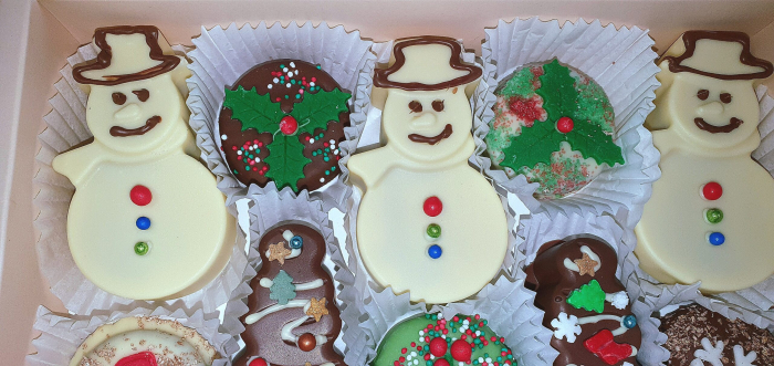 "Snowman And Tree" – Mix ciocolata [2]