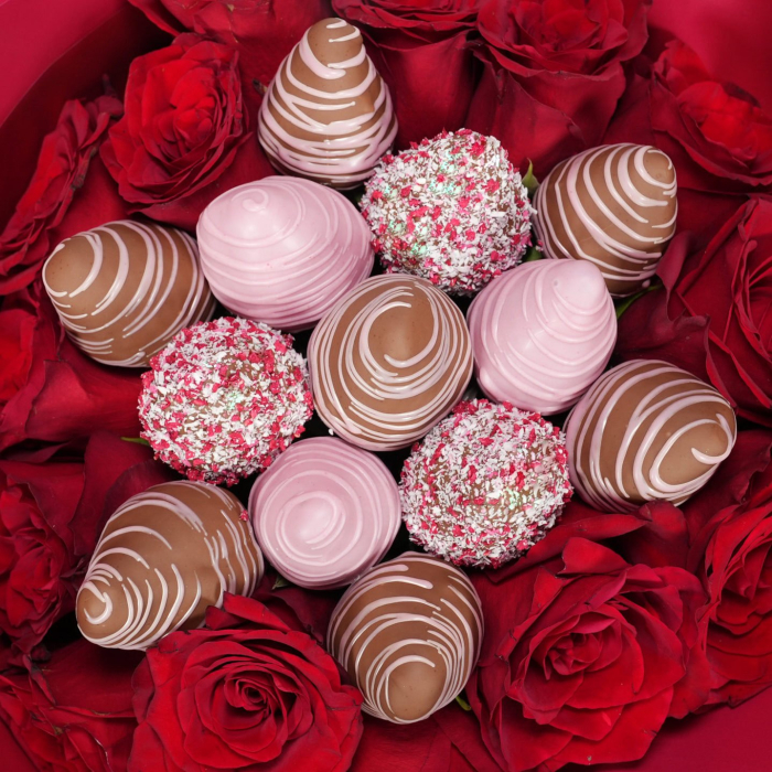 "My Passion" – Buchet de căpșuni în ciocolată [1]