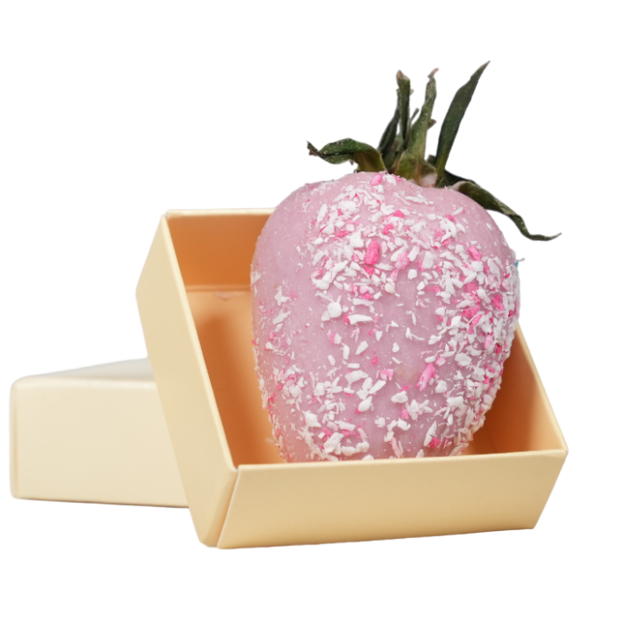 "Pink Cocos" – Mărturie căpșuni în ciocolată [1]