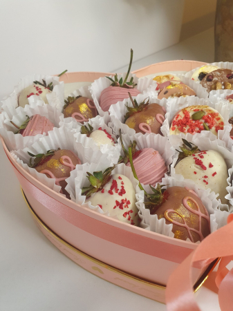 "Pink Heart" – Căpșuni în ciocolată [3]