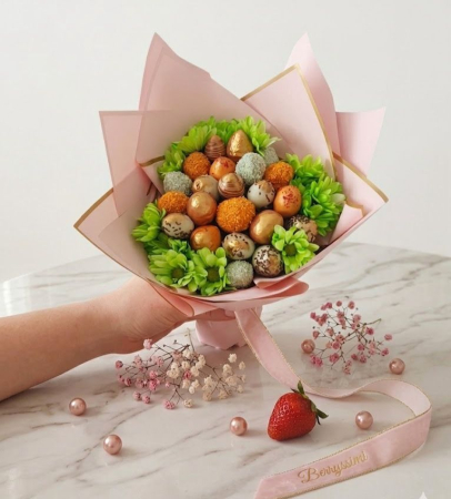 Buchete de Capsuni in Ciocolata - "Berryssimi" – Buchet de căpșuni în ciocolată