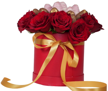 Buchete de Capsuni in Ciocolata - "Blossom" – Buchet de căpșuni în ciocolată