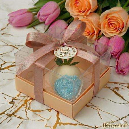 Marturii Botez si Nunta - "Boy" – Mărturie căpșuni în ciocolată