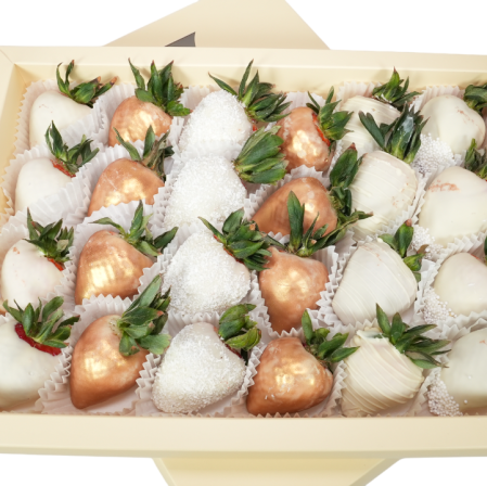 Capsuni in Ciocolata - "Bronze Touch" – Căpșuni în ciocolată