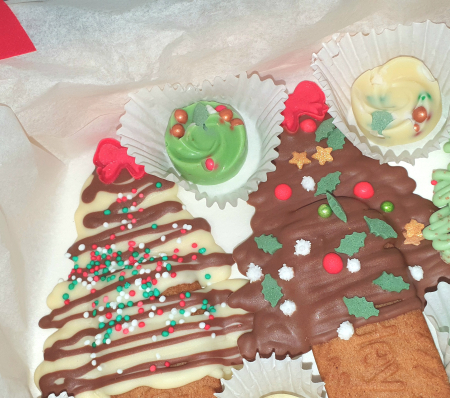 "Three Small Trees" – Biscuite cu ciocolată [2]