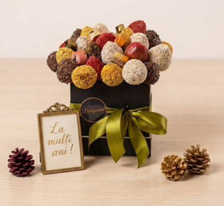 Buchete de Capsuni in Ciocolata - "Dulce Maestro" – Buchet căpșuni în ciocolată