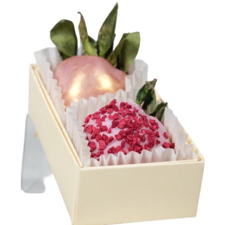 Marturii Botez si Nunta - "Duo Berry" – Mărturii căpșuni în ciocolată