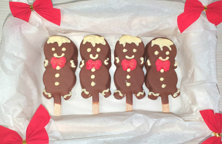 Craciun - "Just Ginger" – Biscuiți în ciocolată