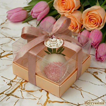 Marturii Botez si Nunta - "Girl" – Mărturie căpșuni în ciocolată