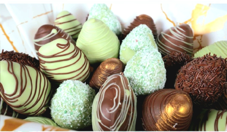 "Green Forest" – Buchet de căpșuni în ciocolată [1]