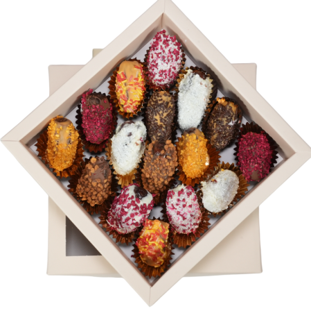 Capsuni in Ciocolata - "Harem's Secret" – Curmale în ciocolată