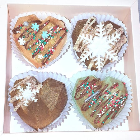 Craciun - "Little Hearts Bombs" – Mix ciocolată