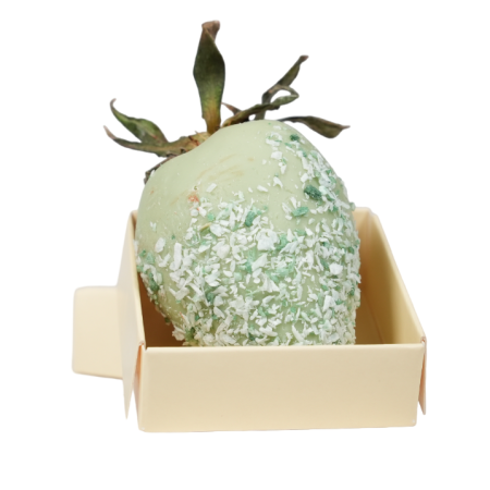 Marturii Botez si Nunta - "Lemon Cocos" – Mărturie căpșuni în ciocolată