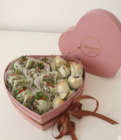 Capsuni in Ciocolata - "Lemon Heart" – Căpșuni în ciocolată