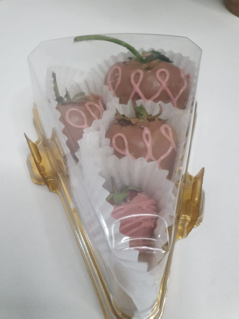 "Felie de tort" – Căpșuni în ciocolată [2]