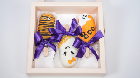 "Boo Cakesicle" – Popsicle in ciocolată [2]