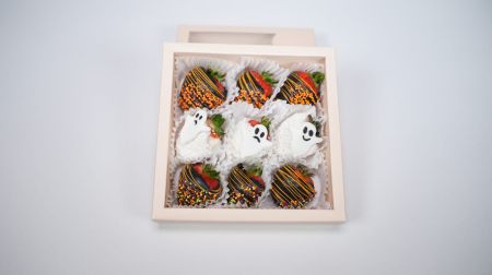 Halloween - "My Little Ghost" – Căpșuni în ciocolată