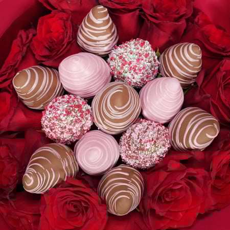 Buchete de Capsuni in Ciocolata - "My Passion" – Buchet de căpșuni în ciocolată