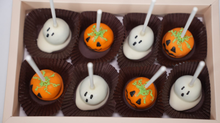 Halloween - "Pumpkin & Ghost" – Popsicle in ciocolată