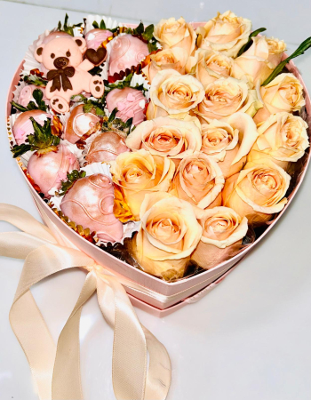 Capsuni in Ciocolata - Peach Petal