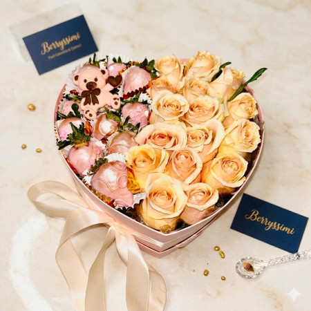 Capsuni in Ciocolata - Peach Petal