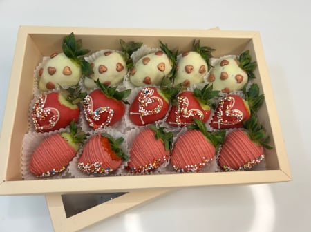 Valentine's Day - "Sweet Berry" – Căpșuni în ciocolată